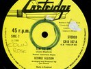 George Allison - Ten To One / Hard Times UK Cartridge 12