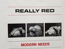 Really Red Modern Needs. Usa 1980 Punk cia Records