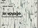 Pierre Henry Le Voyage vinyl LP album record French 836.899DSY PHILIPS 1967