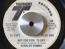 RARE SOUL FUNK PROMO 45 RENALDO DOMINO Not Too Cool To Cry TWINIGHT Hear