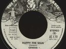 GENESIS: Happy The Man / b/w.: SLADE (´72 / scarce orig. joint Italian PROMO 7