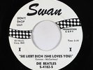 Beatles 45 - Die Beatles - Sie Liebt Dich (She Loves You) - Swan VG++ mp3 promo