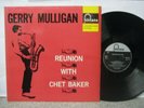 Gerry Mulligan - Reunion with Chet Baker UK LP Fontana Nr MINT