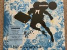 LONGPIGS The Sun Is Often Out SIGNED Crispin Hunt Limited Ed 500 Blue Vinyl LP 1