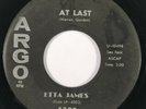 ETTA JAMES At Last / I Just Want to Make Love to You Argo R&B 45 HEAR