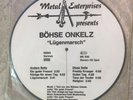 böhse onkelz picture vinyl „Lügenmarsch“ Erstpressung mit graugrünem Rand