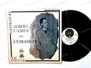 Albert Camus - Lit L'Etranger FRA LP 1960 ´*
