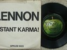 John Lennon - Instant Karma / Who Has Seen The Wind - Apples 1003 - EX- 45
