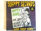 SLOPPY SECONDS THE FIRST SEVEN INCHES...AND THEN SOME  LP RED VINYL TAANG  PUNK