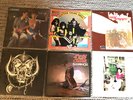 6–LP Heavy Metal Lot, KISS, Ozzy, Scorpions, Led Zepelin, Motorhead