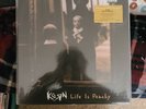 Korn life is peachy music on vinyl record clear colored SEALED