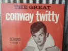 Vintage The Great Conway Twitty Harold Jenkins Demand 0020 LP 33 Record G - VG