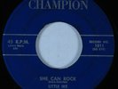 R&B Rocker 45 LITTLE IKE She Can Rock CHAMPION HEAR *