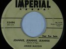 Rockabilly R&B 45 JIMMIE MADDIN Jeannie Jeannie Jeannie IMPERIAL promo HEAR *