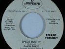 Rock 45 DAVID BOWIE Space Oddity MERCURY promo HEAR *