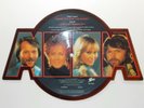 ABBA Thank You For The Music UK 1983 EPIC SHAPED PICTURE DISC Rare 7