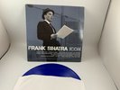 FRANK SINATRA Icon LP BLUE VINYL All Hits Limited Edition NEW Damaged Package