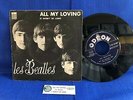 LES BEATLES JUKE BOX SO10100 + LANGUETTE RARE ORIGINAL FRANCE SP EXC