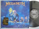 MEGADETH Rust In Peace CAPTIOL EST 2132 180g Audiophile + Inner + Death Metal LP