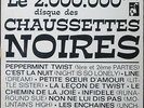 LES CHAUSSETTES NOIRES LE 2.000.000 ème disque 80.171 POCHETTE SEULE ONLY COVER