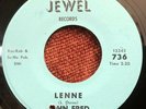 JOHN FRED - 'LENNE' rare Garage Rockabilly on JEWEL in NM condition      