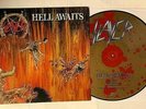SLAYER - HELL AWAITS LP BLOOD SPLATTER VINYL 2008 METAL DEATH THRASH