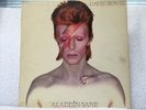 David Bowie Aladdin Sane  with inner lyric sleeve + Fan Club Form. LP album