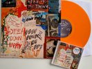 SPORTS TEAM DEEP DOWN HAPPY SIGNED BY 5 MEMBERS - ORANGE VINYL ALBUM + CD ALBUM