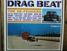 DRAG BEAT The De-Fenders record LP 1963 vtg HOT ROD Racing 1932 Ford Roadster