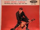 45T EP Johnny Hallyday Tu Parles trop LANGUETTE CENTREUR Vogue EPL 7824 Biem