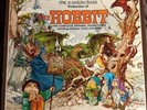 THE HOBBIT - 2 vinyl LP box set w/booklet, 1977, VG+, Tolkien, Rankin/Bass