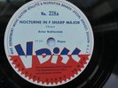 V-Disc #228 Artur Rubinstein 78rpm Single 12-inch   “Noctuene In F Sharp Major”