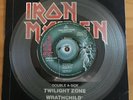 Iron Maiden Twighlight Zone 7 inch vinyl clear record