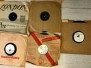 Early 1950's 78 rpm Latin records Perez Prado, Edmundo Ros, Chamaco Dominguez..