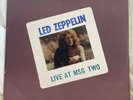 Led Zeppelin Live Madison square Garden Msg Box Top / UFO Records Vinyl  2 Lp