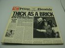 Jethro Tull Thick as a Brick Gatefold Vinyl Reprise Records 1972 MS 2072
