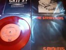 The Stranglers Vinyl - GRIP 89 red - 5 MINUTES - SLEAZY - punk rock clash damned