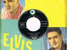 ELVIS PRESLEY * My Baby Left Me * deutsche Single mit Bildlochhülle