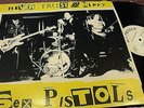 SEX PISTOLS NEVER TRUST A HIPPY LP LIVE UK ATLANTA HALMSTAD NEWPORT VG+ VINYL