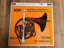 Peter Maag / London Symphony Orchestra. Mozart Clarinet Concerto. 1960. SXL.2238