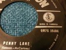 VARIANTE ERRORE QMPS THE BEATLES PENNY LANE 1967 PARLOPHON STRAWBERRY FIELDS FOR