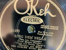 Okeh 41468 Duke Ellington Orch RING DEM BELLS /Louis Armstrong Or Jazz 78rpm EE+