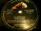 ELVIS PRESLEY 78...LET ME BE YOUR TEDDY BEAR / LOVING YOU...20-7000...E-