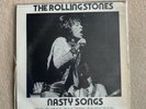 12” VERY RARE VINYL - ROLLING STONES - NASTY SONGS - LIVE 1973