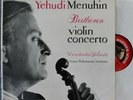 Menuhin+Silvestri. Beethoven (Violin concerto). HMV ASD 377, semi-circle. NM(-)