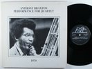ANTHONY BRAXTON Performance For Quartet HAT HUT 2xLP box VG++ switzerland