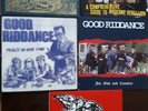 5 x LP GOOD RIDDANCE GOD COUNTRY REBELLION LEVELING PEACE THOUGHTS  Punk Vinyl