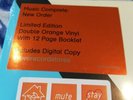 New Order Music Complete love record stores orange vinyl edn mint sealed new
