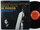 MILES DAVIS In Person - Friday And Saturday Nights COLUMBIA 2xLP VG+ 2-eye