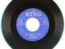 R&B Jump Blues 45 - Tiny Bradshaw - The Train Kept A-Rollin' - King - green wax